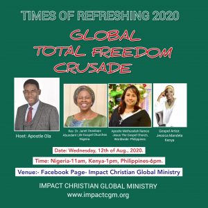 Read more about the article GLOBAL TOTAL FREEDOM CRUSADE